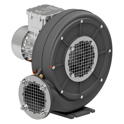 EBA Ventilator explosionsgeschützt gemäß ATEX-Richtlinie 2014/34/EU, entwickelt für explosionsgefährdete Bereiche außerhalb von Minen & Bergausrabungen.