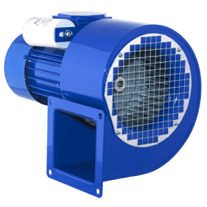 GFB Niederdruck-Radialgebläse Industrie zur Beförderung von normaler Luft bis 80°C, ideal für industrielle Lüftungsanwendungen.