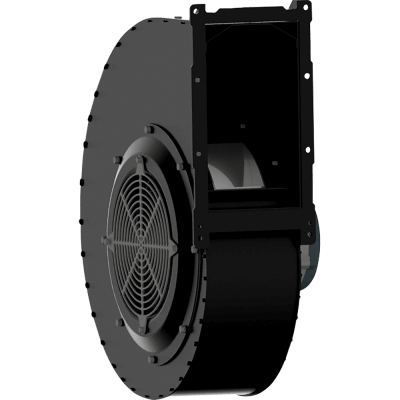 Mitteldruck-Radialventilator GSB für Luft bis 80°C, optimiert für industrielle Anwendungen wie Lüftungstechnik, Umwelttechnik, Reinigungsmaschinen und Sondermaschinenbau