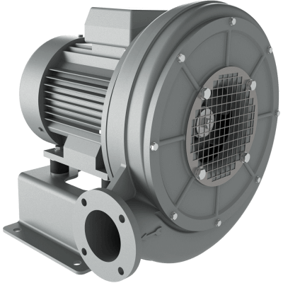 Radiallüfter HPB-F 200Hz mit Direktantrieb, geeignet für Frequenzen bis 200 Hz, ideal für industrielle Anwendungen.
