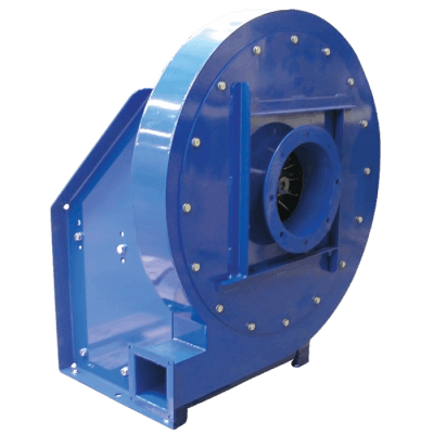 HST Hochdruck-Radialventilator für Prozessmedien bis 80°C, ideal für industrielle Anwendungen.